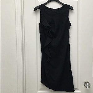 LBD!!!! Sleeveless with ruffle asymmetrical hem